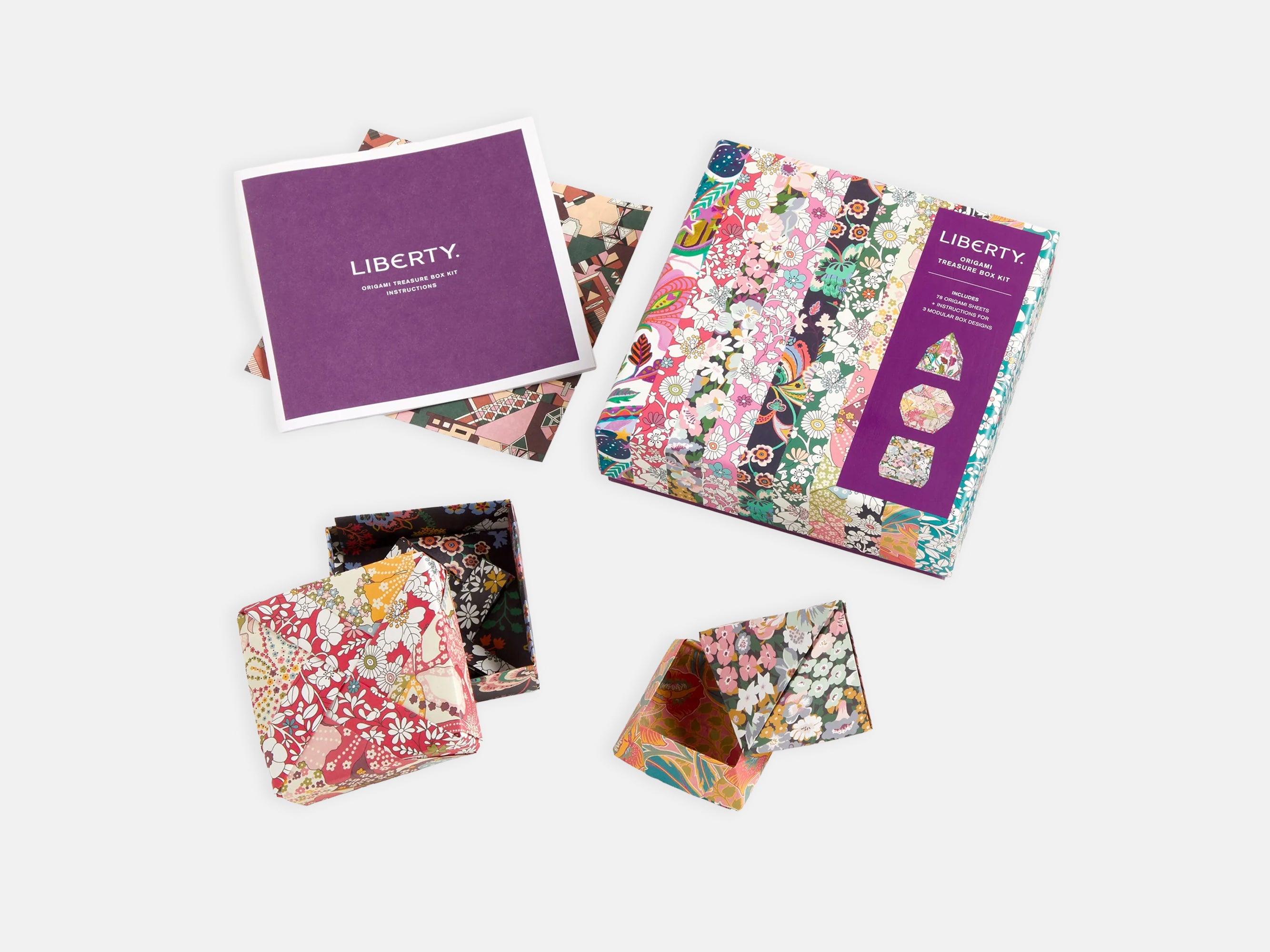 Liberty Origami Treasure Box Kit | Holme & Moss