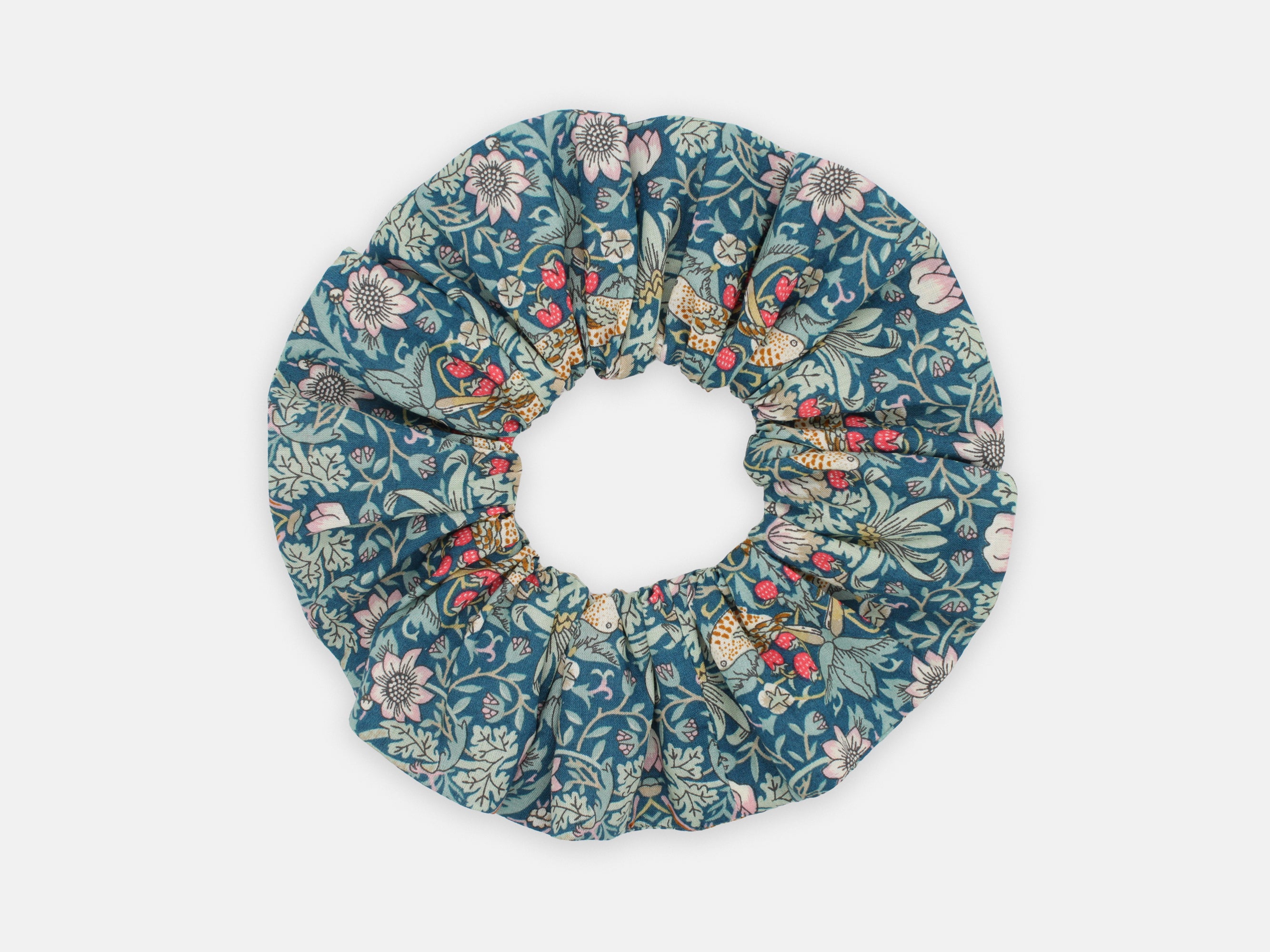 Large Scrunchie - Liberty London Strawberry Thief P Print | Holme & Moss