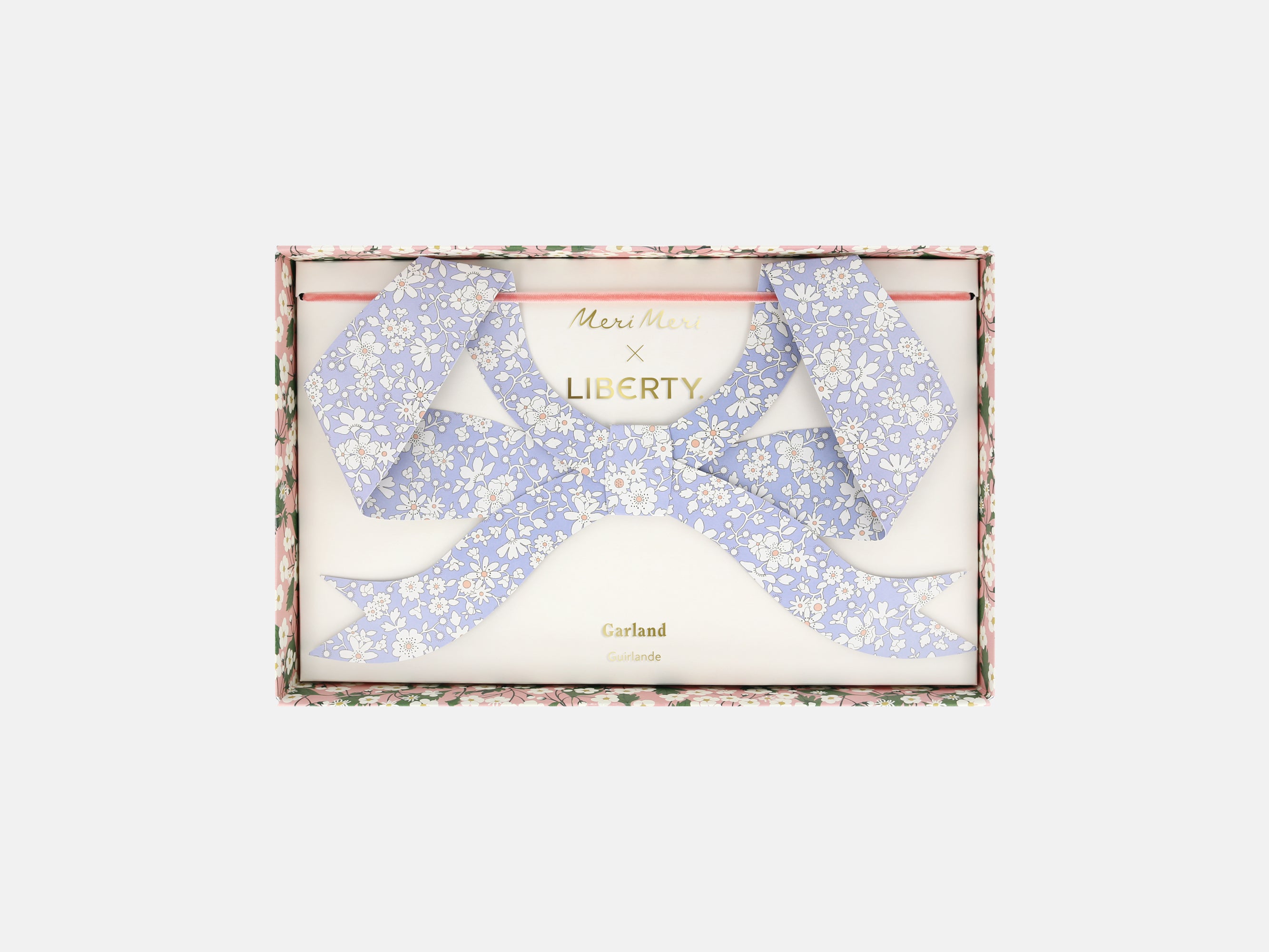 Meri Meri x Liberty Bow Garland | Holme and Moss