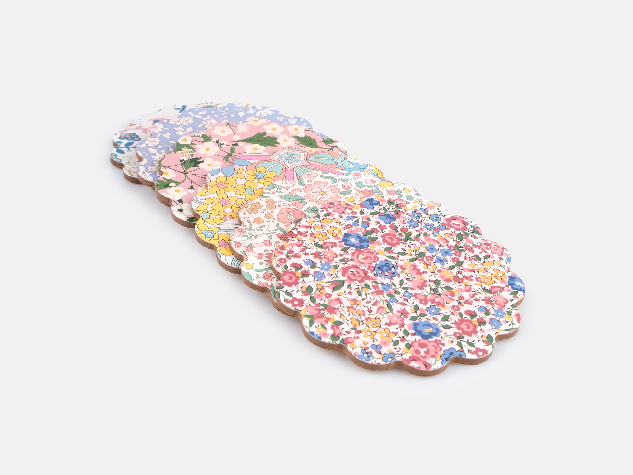Meri Meri x Liberty Mixed Set Coasters (6) | Holme and Moss