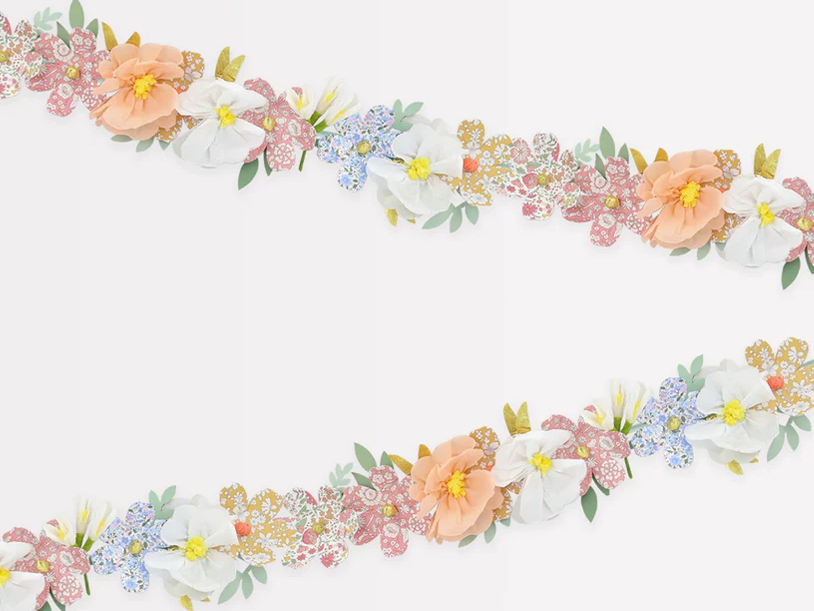 Meri Meri x Liberty Paper Flower Garland | Holme & Moss