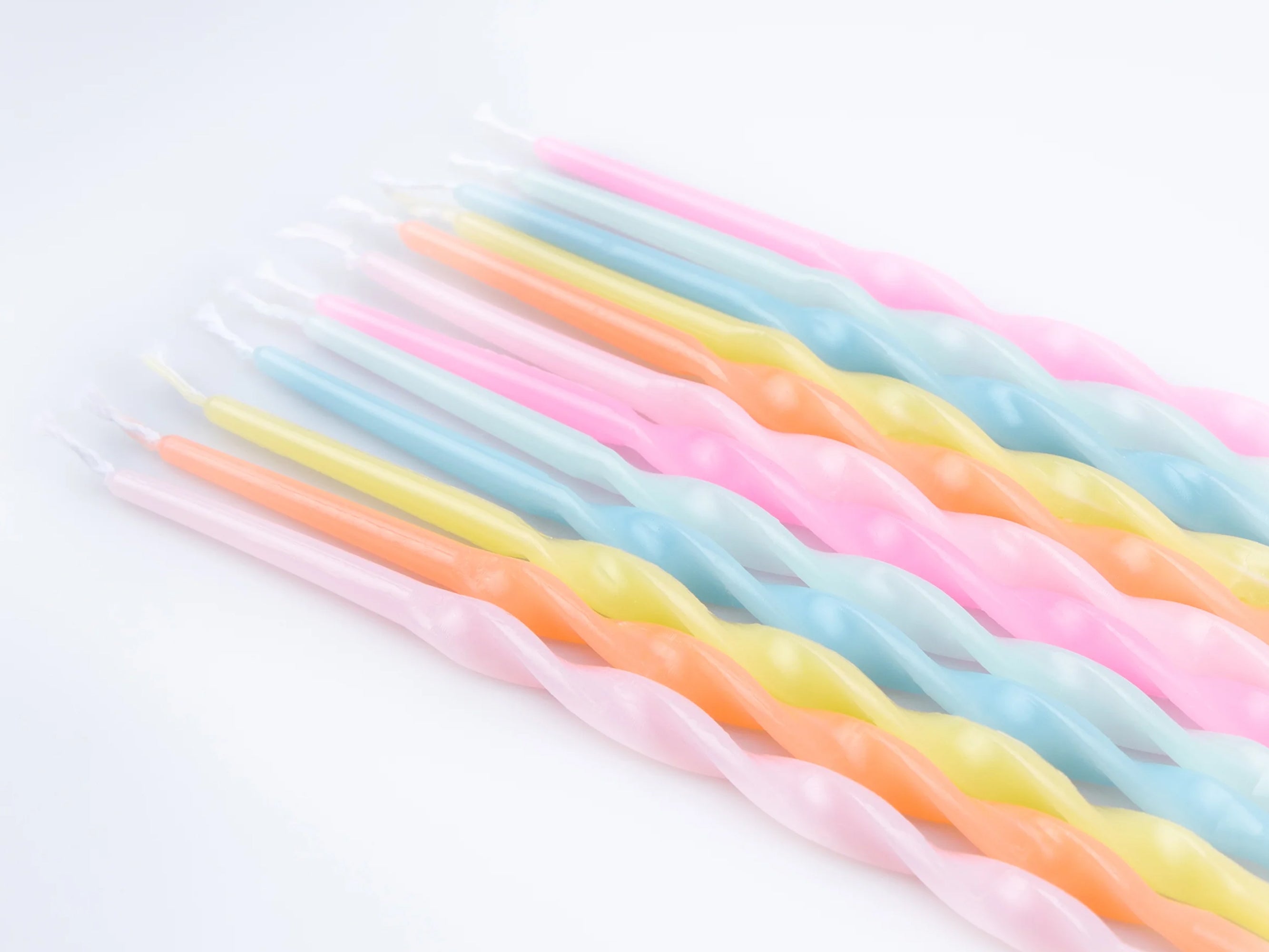 Meri Meri x Liberty Rainbow Garden Party Candles (16) | Holme & Moss