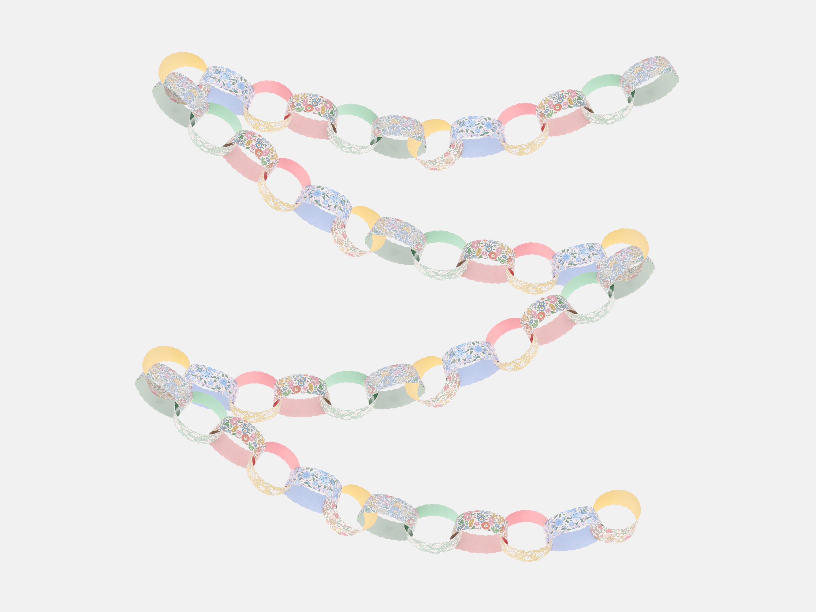 Meri Meri x Liberty Scalloped Paper Chains Set | Holme & Moss