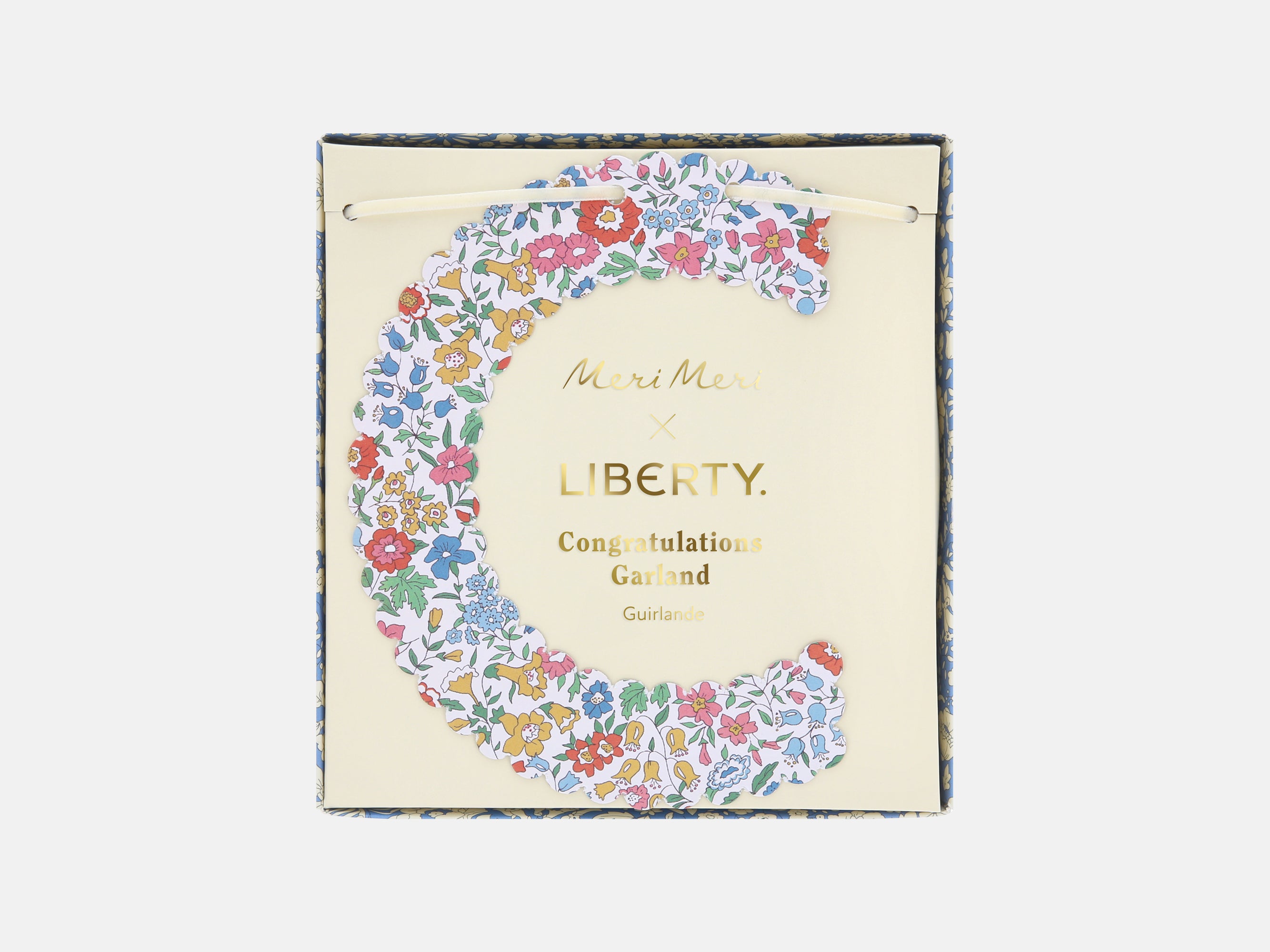 Meri Meri x Liberty Congratulations Garland | Holme & Moss