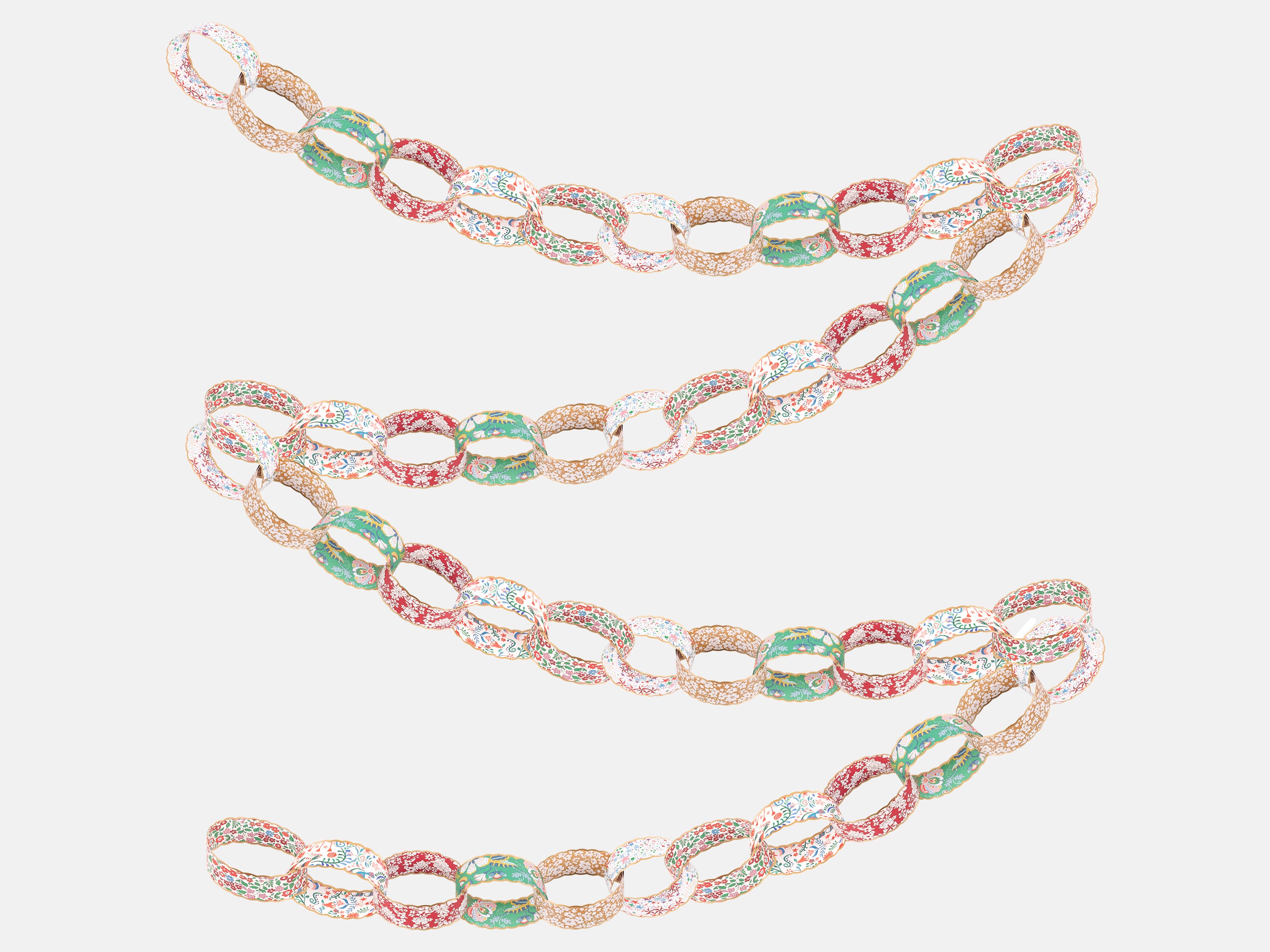 Meri Meri x Liberty Festive Paper Chains Set | Holme & Moss