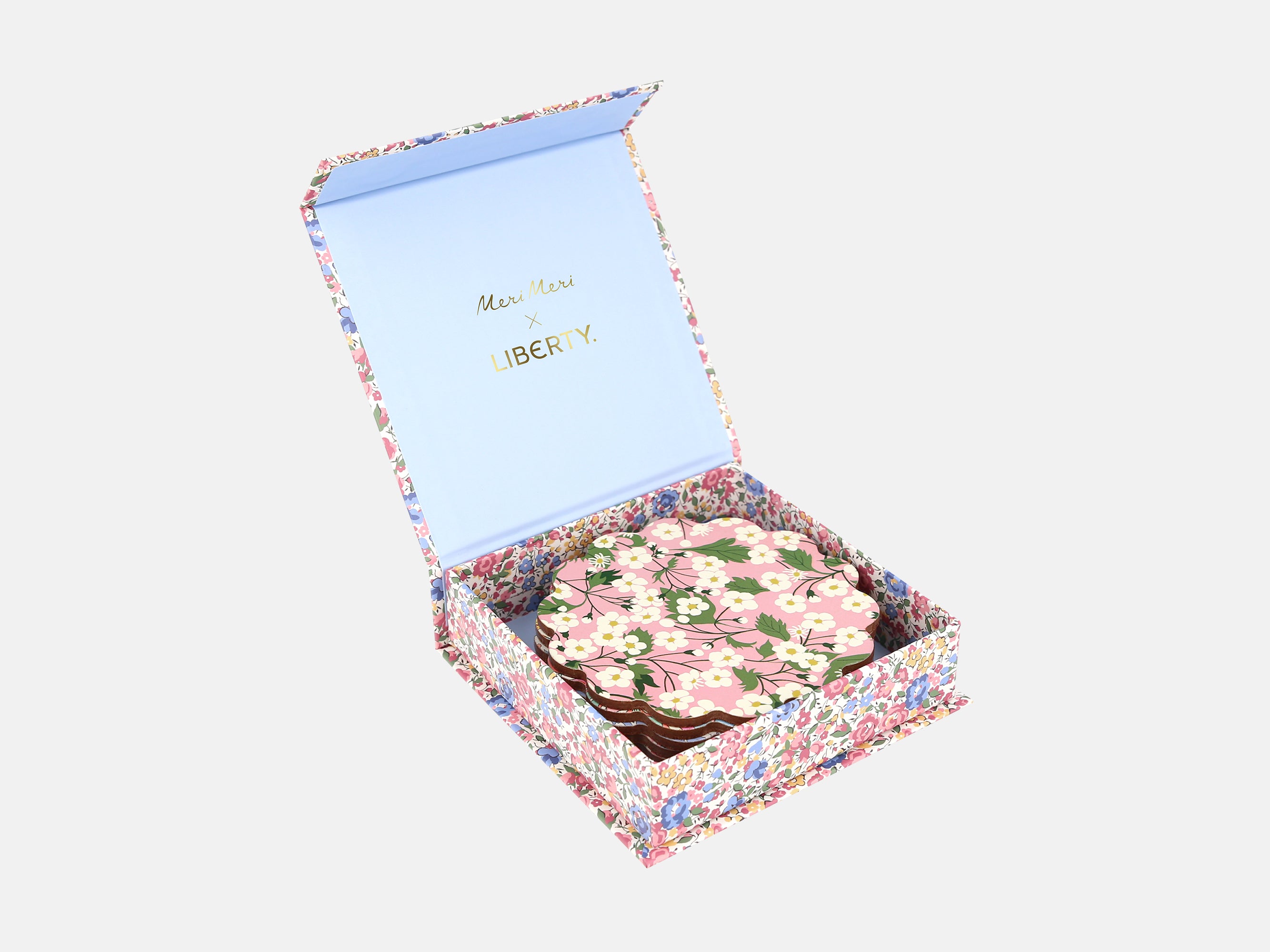Meri Meri x Liberty Mixed Set Coasters (6) | Holme and Moss