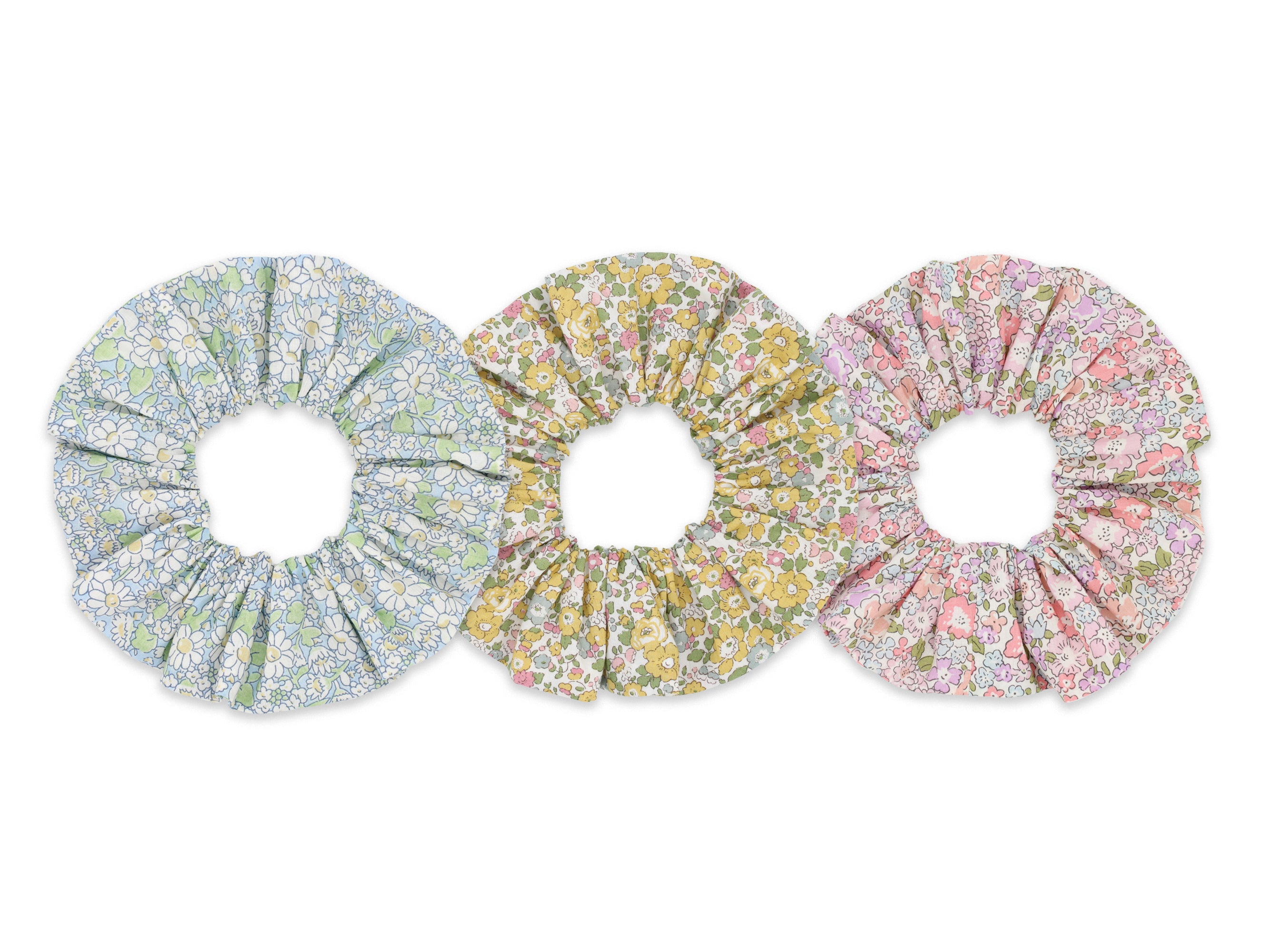 Scrunchie Gift Box - Set of Three, Liberty Fabrics Ditsy Florals Collection | Holme & Moss
