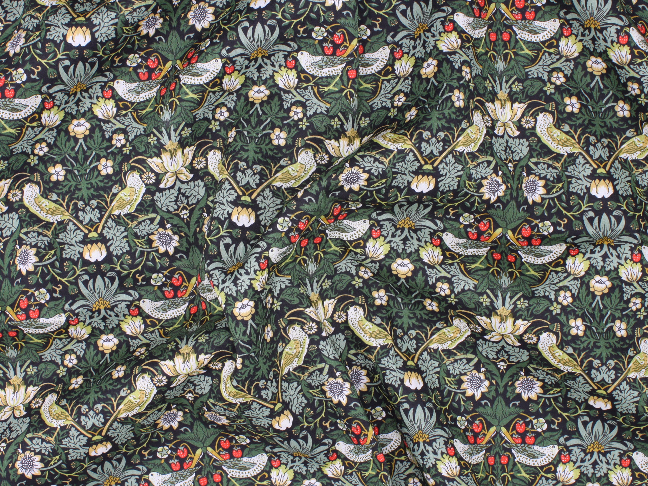 Liberty Fabrics - Strawberry Thief N Tana Lawn™ Cotton | Holme & Moss