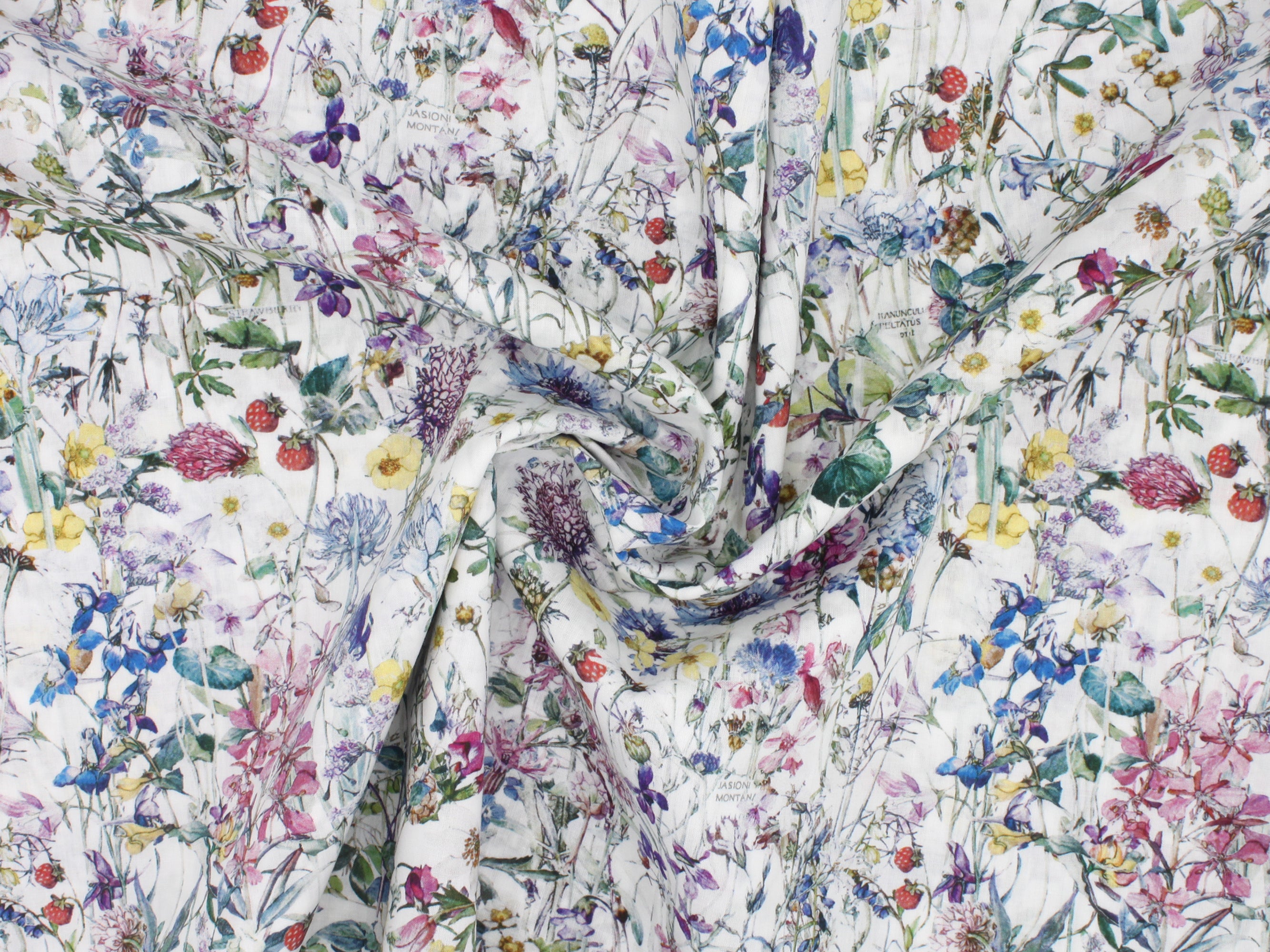 Wild Flowers A Liberty London Tana Lawn Cotton Fabric | Holme & Moss Fabric Shop