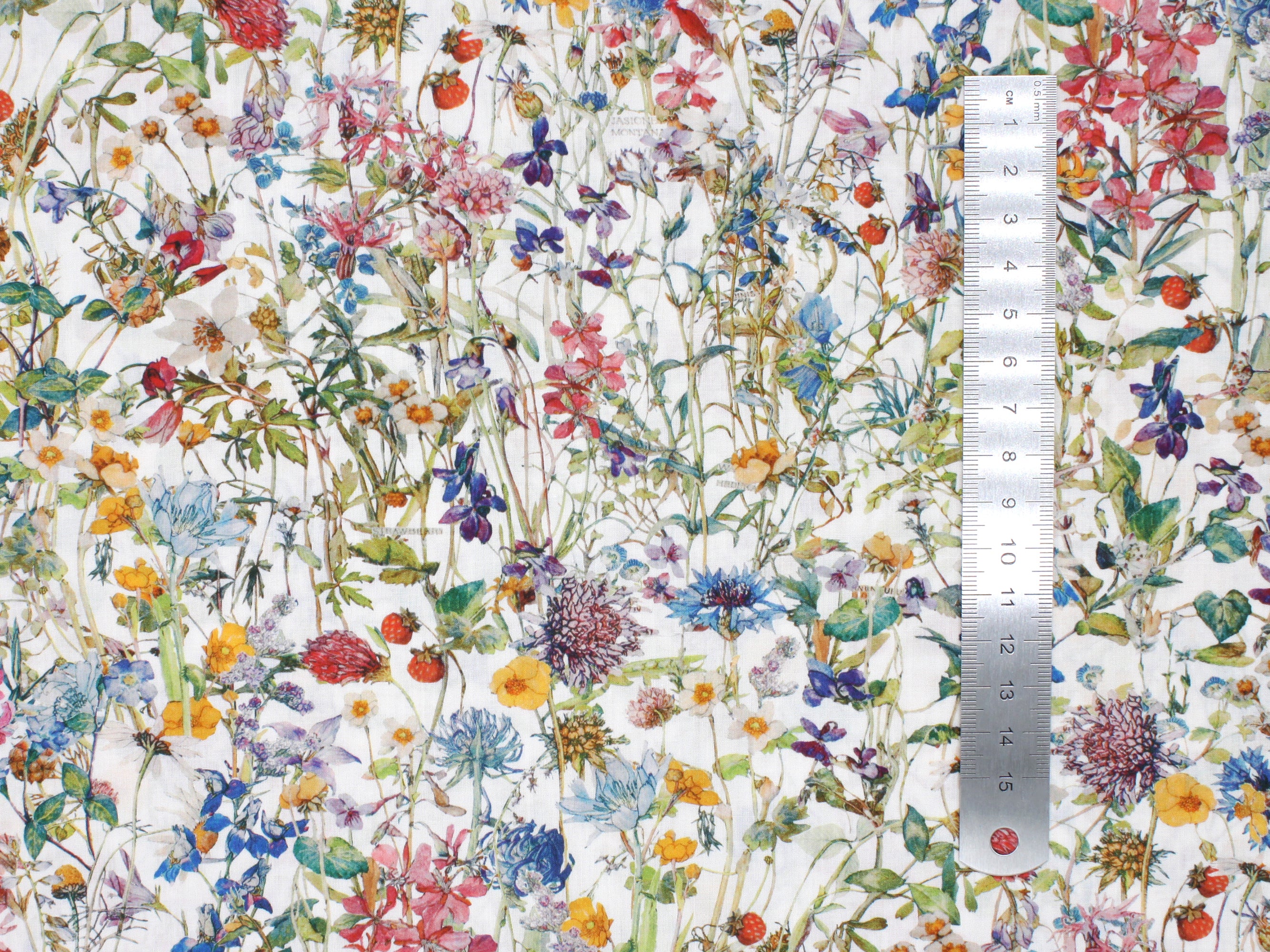 Wild Flowers H Liberty London Tana Lawn Cotton Fabric | Holme & Moss Fabric Shop