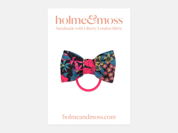 Small Bow Hair Band, Liberty London Ciara C Print | Holme & Moss