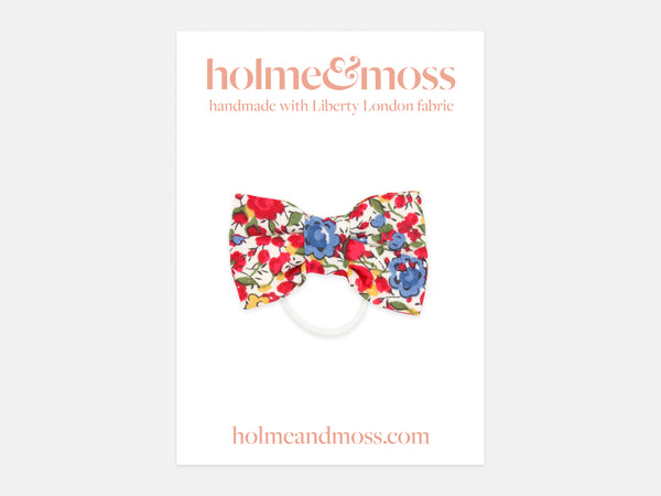 Small Bow Hair Band, Liberty London Emma and Georgina C Print | Holme & Moss